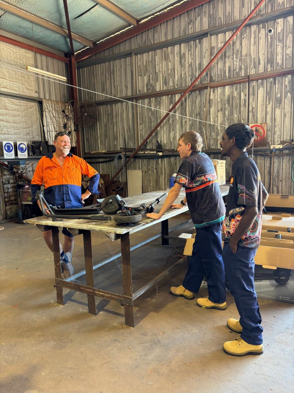 A Path to Purpose - Still on Track E-Scooter Program Launches in Kununurra