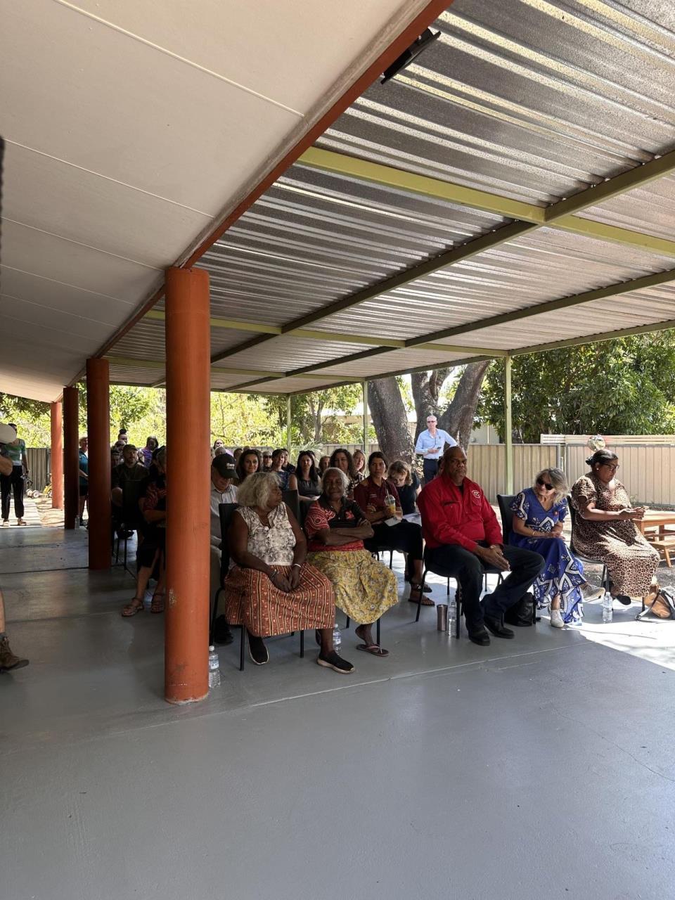 Childcare Opening Attracts Big Community Turnout