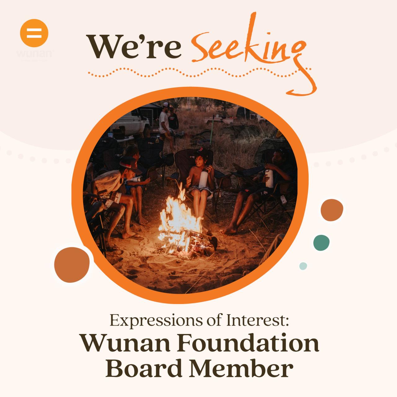 Expression of Interest: Wunan Foundation Board Member